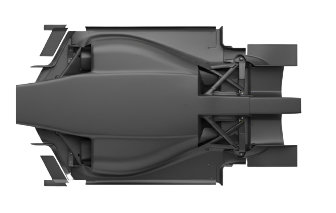 Motorsport Racing Car Underbody Floor Aerodynamics
