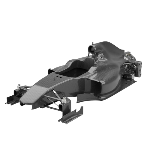 Carbon Fiber Monocoque Chassis Safety Cell Simulation